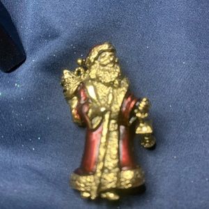 Vintage Santa Pin
